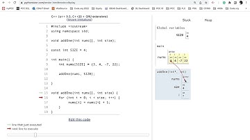 42. Arrays passed by reference