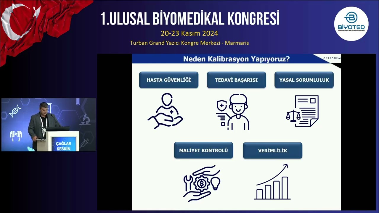 Tıbbi Cihaz Kalibrasyonu ve Kalite Kontrol - Çağlar Keskin