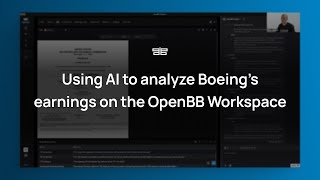 Using AI to analyze Boeing’s earnings on the OpenBB Workspace