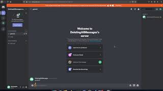 I MADE A ROBOT THAT DELETES DISCORD MESSAGES [PART 1]