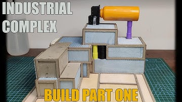 Industrial Complex Terrain Build – Part 1 | Warhammer 40k & Necromunda Scenery
