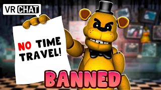 Golden Freddy BANS Funtime Freddy From TIME TRAVEL in VRChat