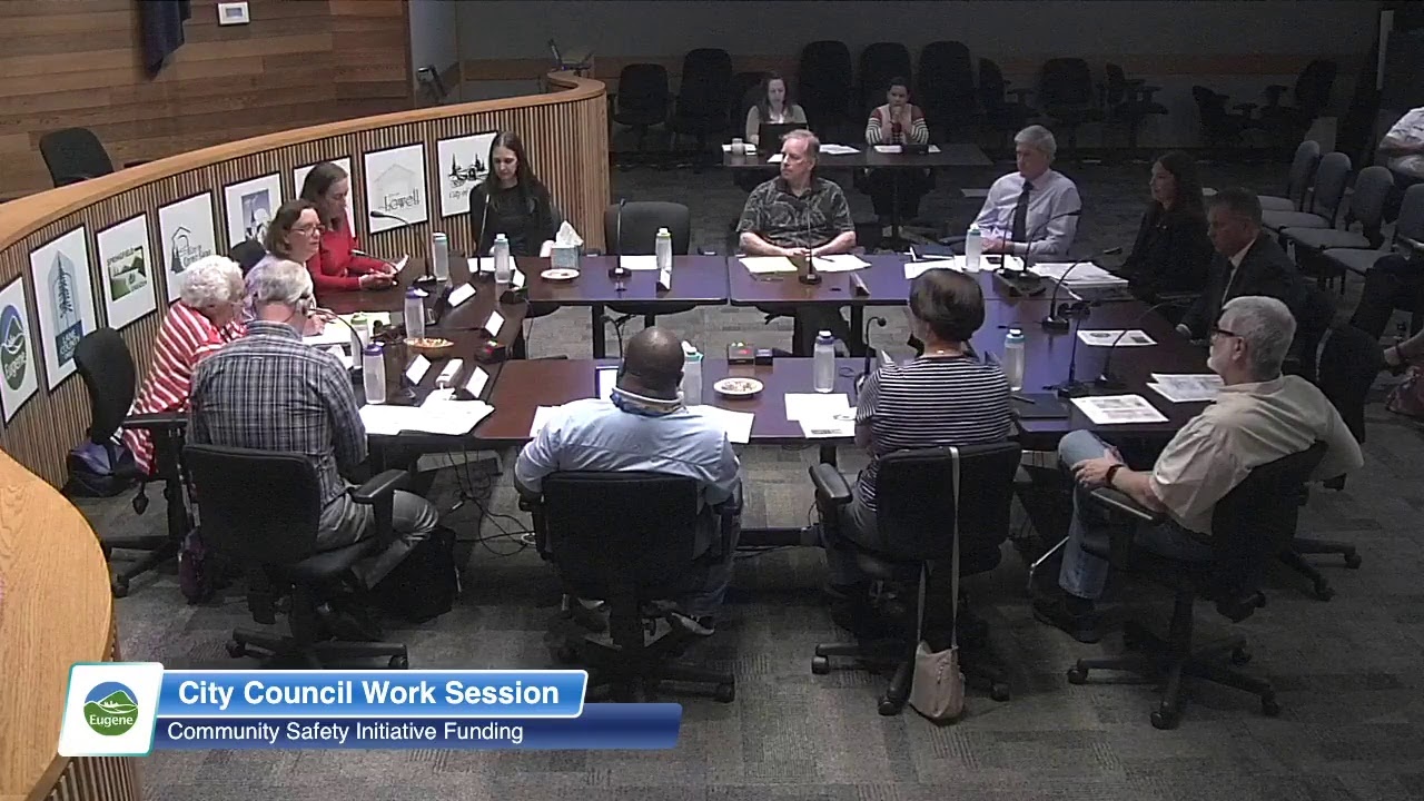 Eugene City Council Wednesday Work Session: May 8, 2019 - YouTube