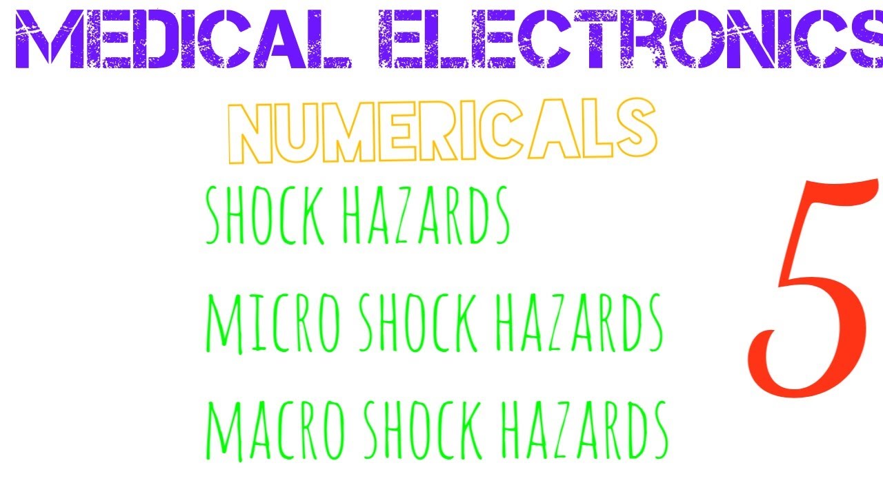 Medical electronics numericals part 5