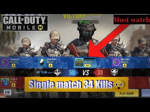 I surprise The Guys 34 kill/COD MOBILE GAMEPLAY /LG Star Gaming