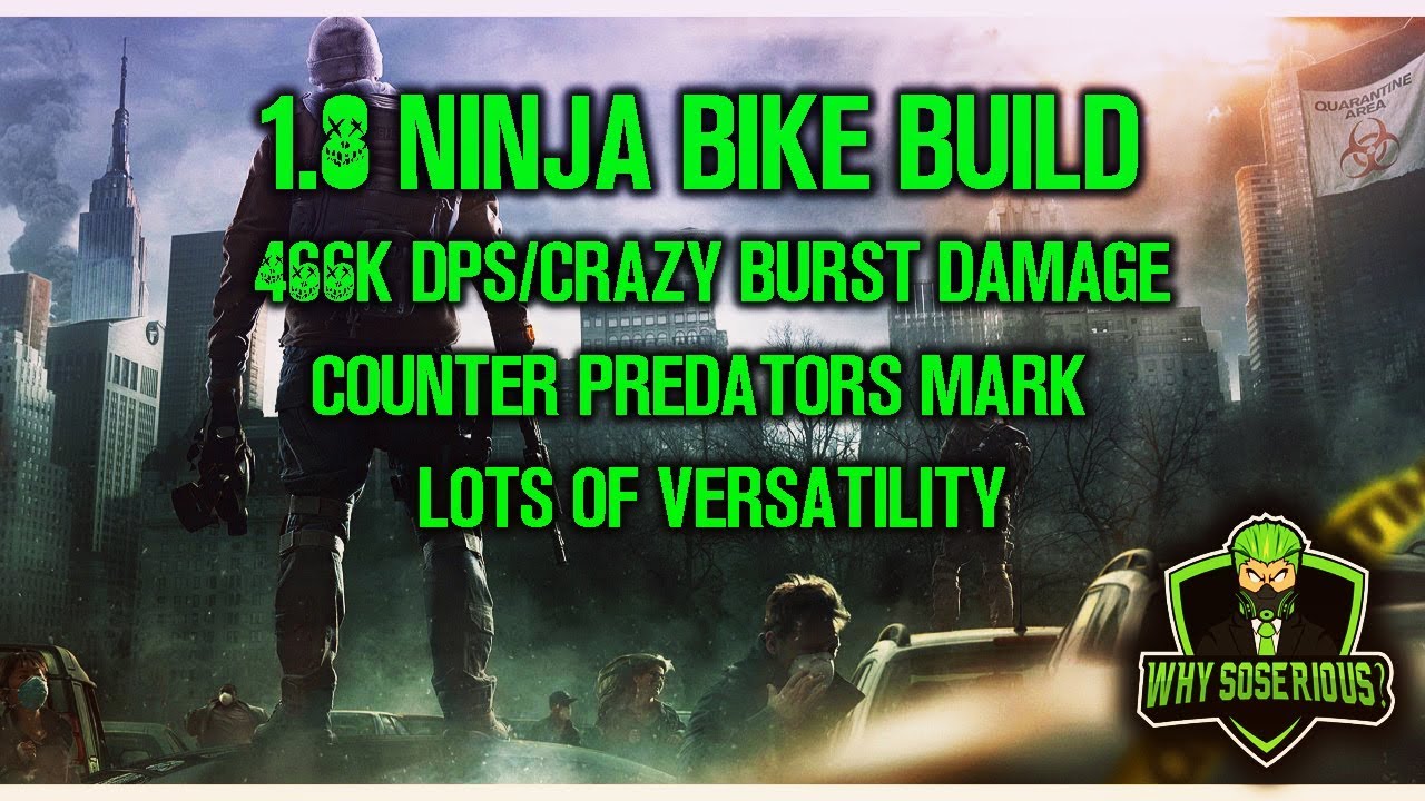 COUNTER PRED MARK/CRAZY BURST DAMAGE/COMPETE WITH 6PC CLASSIFIEDS (The Division) 1.8
