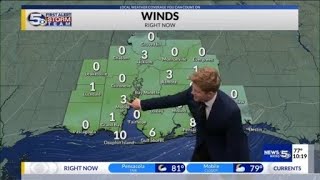 A Not so Humid Monday | First Alert Storm Team Nightly Forecast 080226