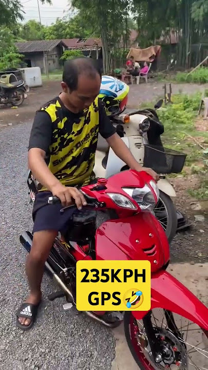 Gps 235kph 🤣🤣🤣 Wave Super Open #ngo #dragthailand #thailand #racing #race