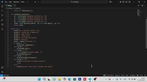 Tugas video algoritma dan pemrograman 