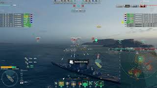 World of Warships - Clan Wars vs. 4x Stalingrad Part 2 (freundblaseKmK in Action)