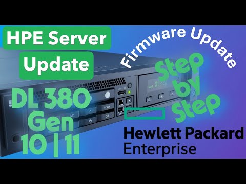 HPE DL380 Gen10 Gen11 Firmware Update Step by Step Guide for Beginners  #hpe #hardware #firmware