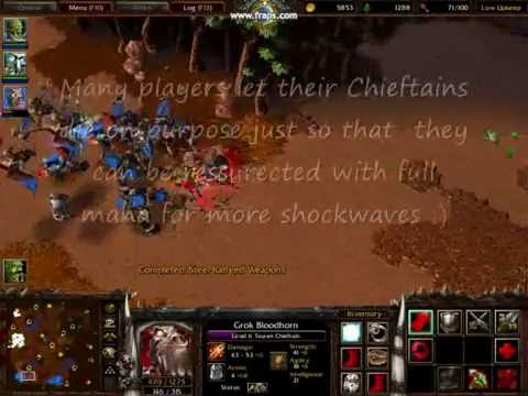 Warcraft 3 Frozen Throne all hero ultimate spells (level 6 spells)