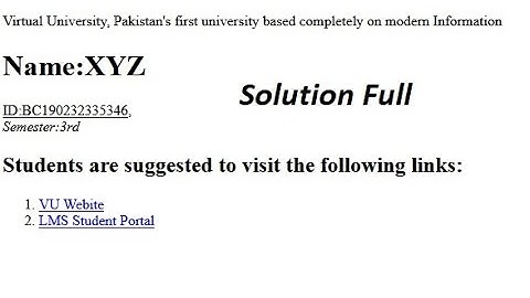 CS101 Assignment No. 2 Solution Fall 2020 #CS101 #VUFall2020 #CS101Solution