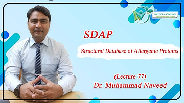 Structural Database of Allergenic Proteins (SDAP) | Lecture 77 |  Dr. Muhammad Naveed