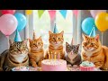 Happy Birthday Mama Cat 🐱🎉 | Adorable Cat Family