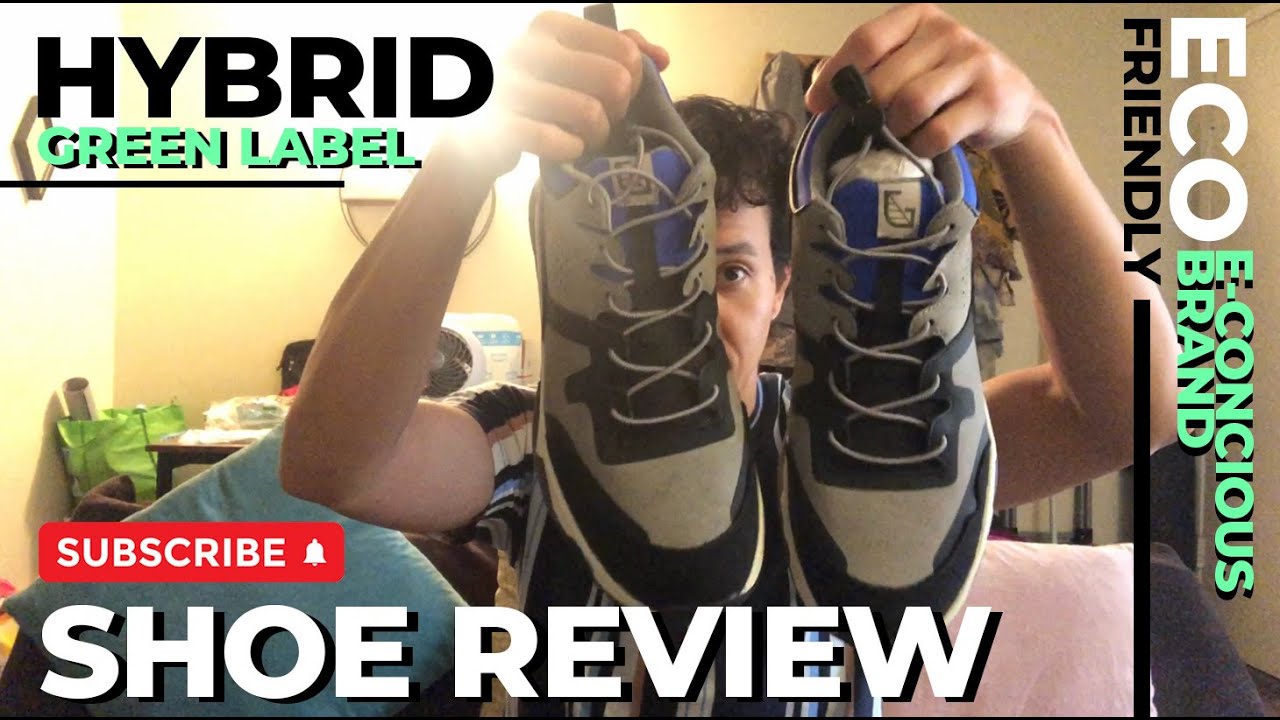 The best and first pair of eco friendly shoes | hybrid green label | shoe review | shoe vlog