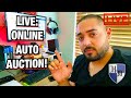 Manheim Online Auction - FACEBOOK LIVE - Showing How the Online Auto Auction Works