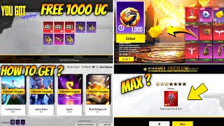 Bgmi Free 1000 Uc Event  How To Upgrade Xsuit In Low Uc  Bgmi Uc Trick  Xsuit Spin Trick 