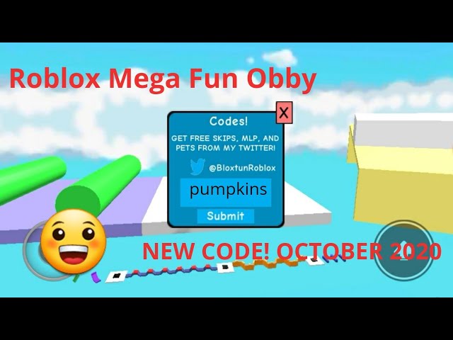 Codes For Mega Fun Obby 2275 Stages