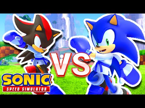 KARATE SONIC VS SHADOW! (Sonic Speed Simulator Update)