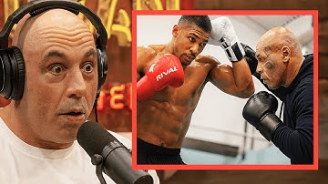 Joe Rogan LOSES IT Over Anthony Joshua Training With Mike Tyson For Jake Paul Fight!