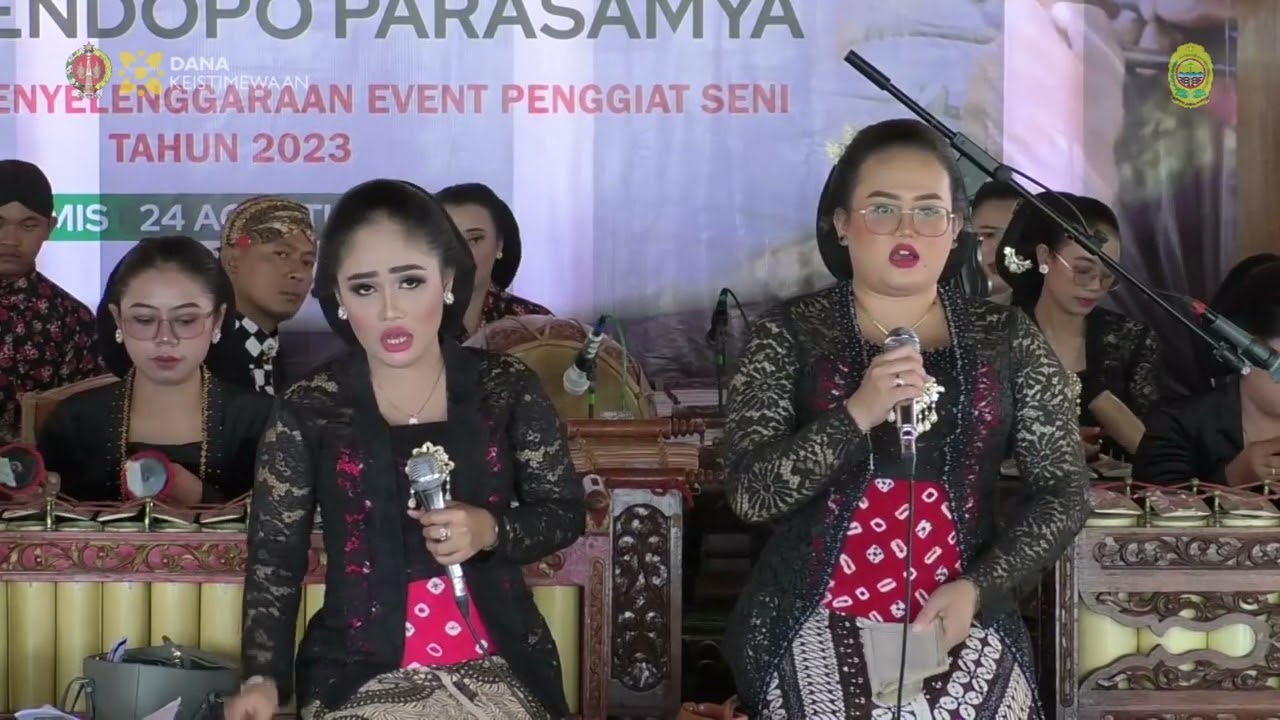 Pentas Karawitan Event Pendopo Parasamya Persembahan Dinas Kebudayaan Kab. Bantul