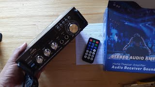 Bluetooth BT 298A Stereo Audio Amplifier 300watts | Unboxing | Testing | Sound Check