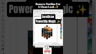 CorelDRAW PowerClip Tool Tutoriala Hindi | Easy Trick to Place Objects Inside Shapes #shorts #viral