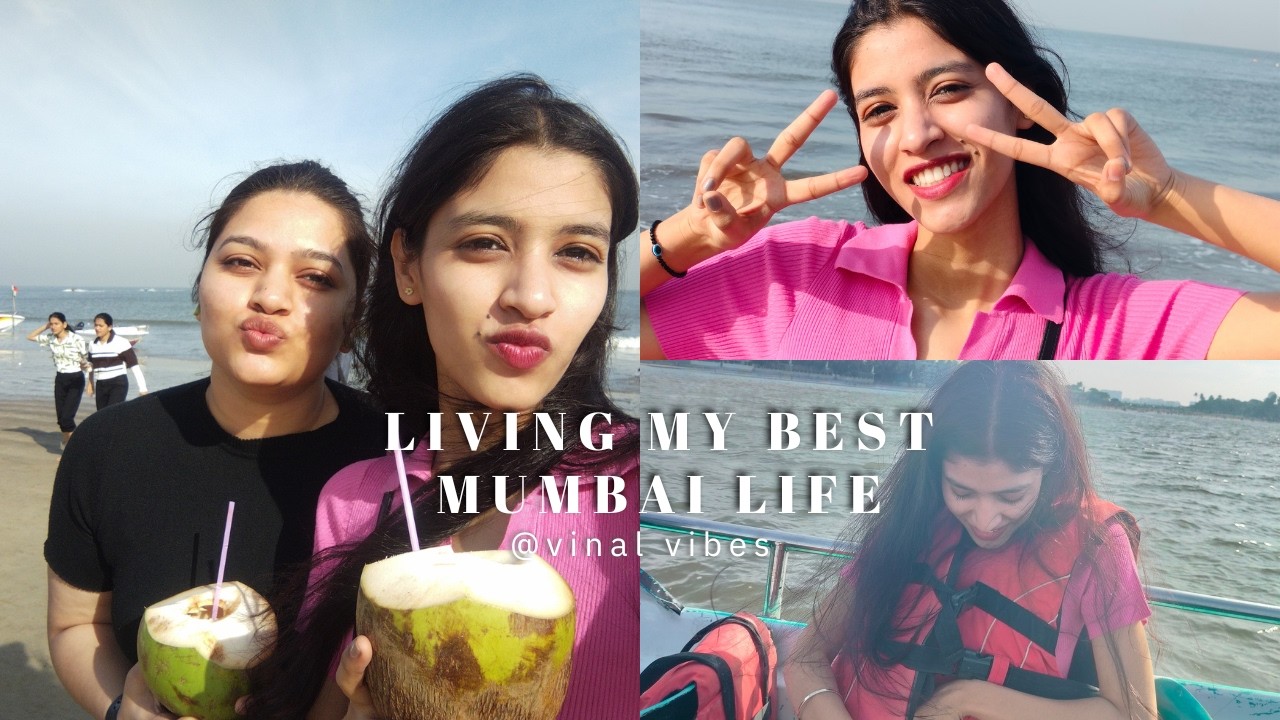 Living My Best Mumbai Life | Beach, Shopping & Carnival Adventure ✨