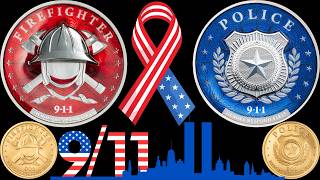 The Most Impactful Silver Coin Ever! Honoring Police & Firefighters on 9/11’s 25th Anniversary