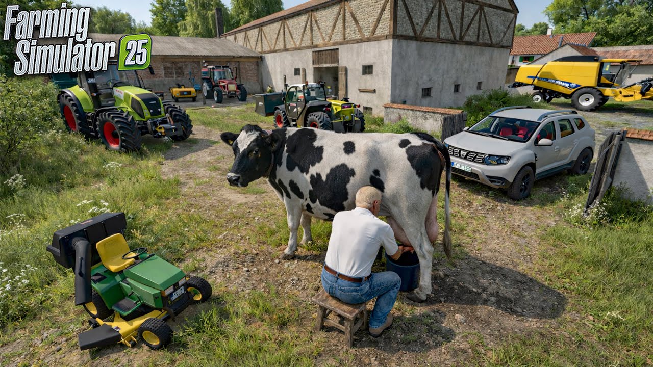 Stagiaire Passe 1 Journée Difficile à la Ferme | Farming Simulator 25 Roleplay