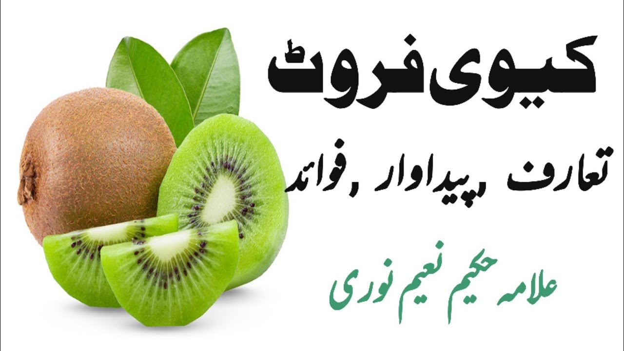 کیوی پھل کے فوائد ۔نوری شفاء خانہ۔علامہ حکیم نعیم نوری