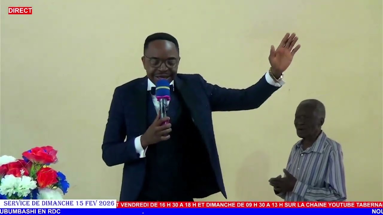 LOUANGE DU 15 FEV AU TABERNACLE DE LUBUMBASHI