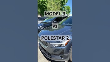 Tesla Model 3 & Polestar 2 #tesla #polestar #model3 #polestar2 #car #automobile  #music  #shortvideo