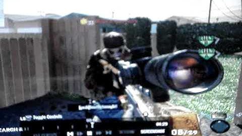 COD Black ops quickscope/no scope fun on NukeTown by Billyfell