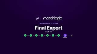 Final Export Duplicate Handling and Row Selection | MatchLogic Tutorial