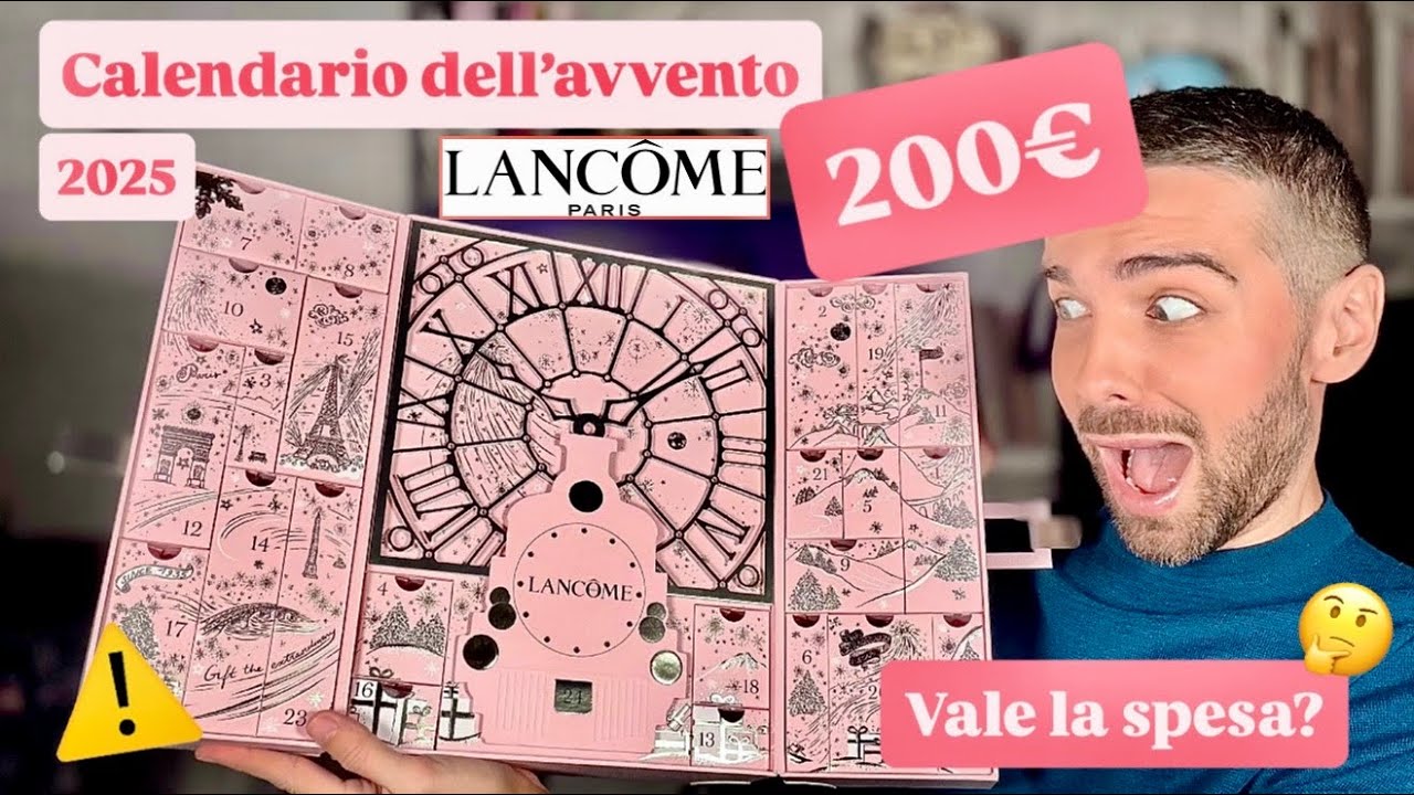 HO COMPRATO IL CALENDARIO DELL’AVVENTO LANCÔME DA 200€ E LO APRIAMO INSIEME: VALE LA SPESA? 🎁🤔