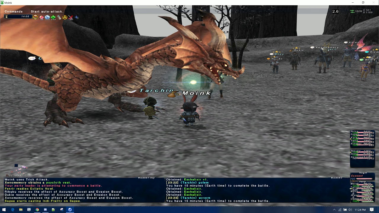 FFXI - Geas Fete (Escha Zi'Tah) - Aeonic Clear - Thf