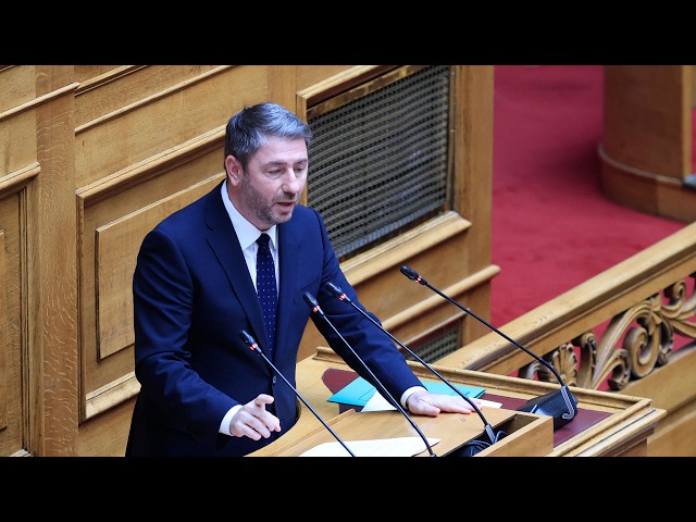 Ομιλία Νίκου Ανδρουλάκη στην Ολομέλεια της Βουλής