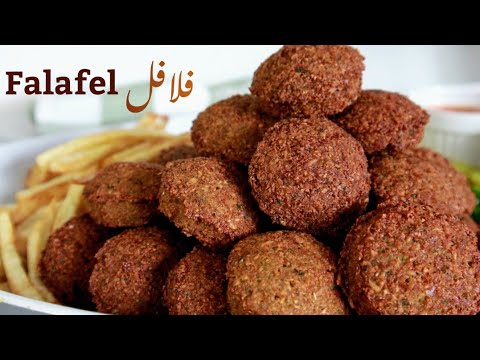 The correct way to make light and crunchy falafel | الطريقة الصحيحة لعمل فلافل خفيفة ومقرمشة