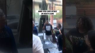 Jamie Foxx shares NEW DETAILS on health scare 🙏 (🎥: drbrendacombs/TikTok/TMX) #shorts