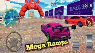Mega Ramps Unlimited Race Car Stunt 3d || Mega Ramp Unlimited Race | Android GamePlay screenshot 5