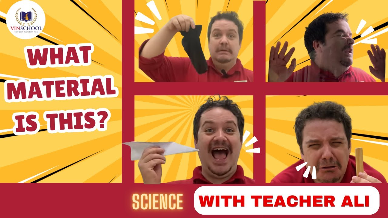 'What Material is this?' Science with Teacher Ali