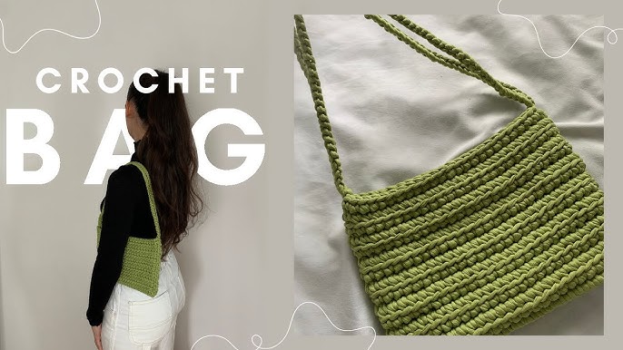 crochet a y2k baguette purse with me! 👜 