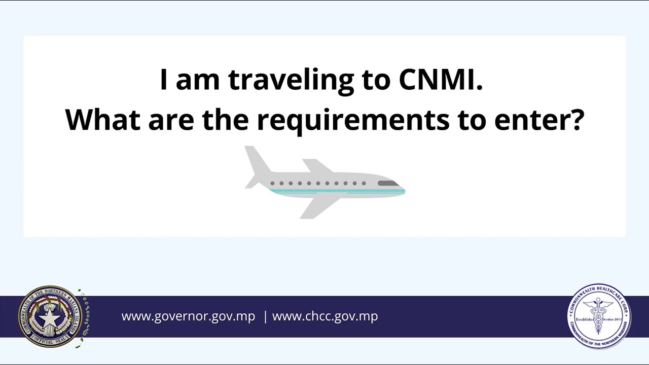 Travel Entry Requirements for CNMI Update as of June 20 2020 YouTube
