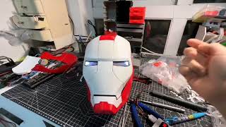 How to make a iron man 3D Atomic Halmat 😱👾full video
