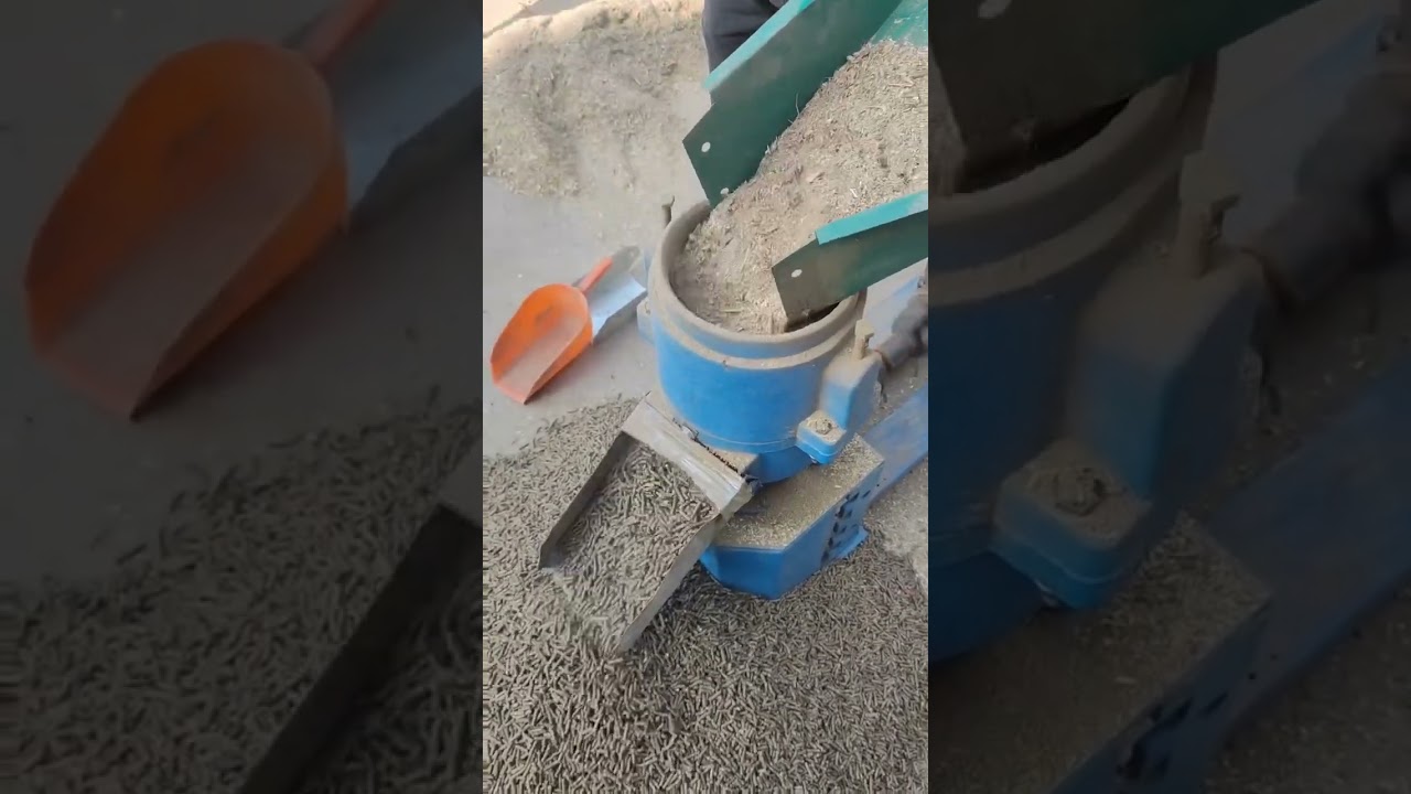 Small fuel pellet making machine 