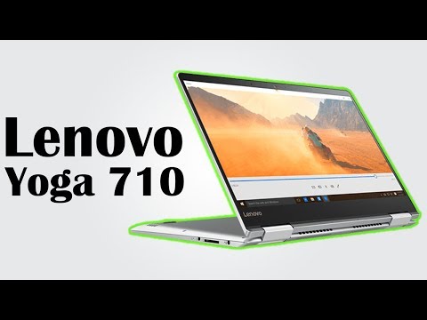 Lenovo Yoga 710 - 14-inch Full HD touch display / Weighs just 1.55kg / 4GB RAM + 256GB SSD