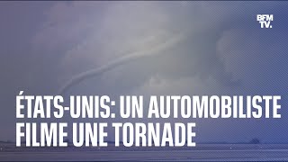 Une tornade a été filmée par un automobiliste dans l’Iowa