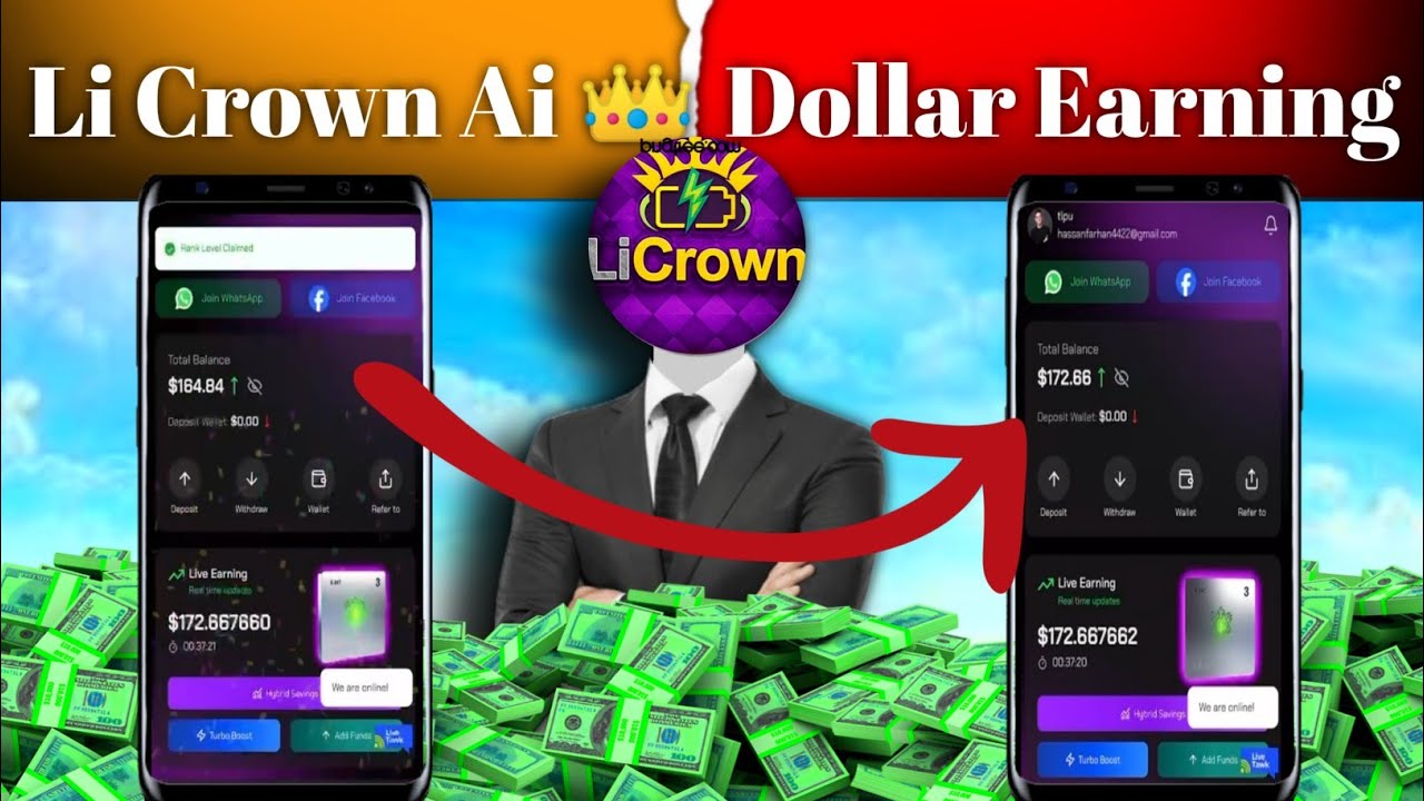 Li crown earning app| Li crown real aur fake| Li crown full review in Pakistan | Li crown